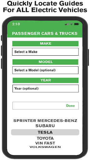 EV Rescue - Electric Vehicles Screen 2