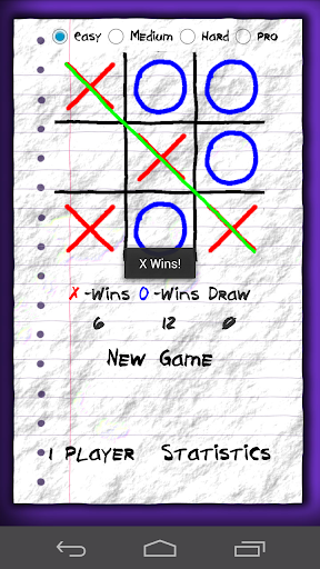 Tic Tac Toe Screen 2