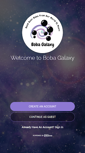 Android application Boba Galaxy screenshort