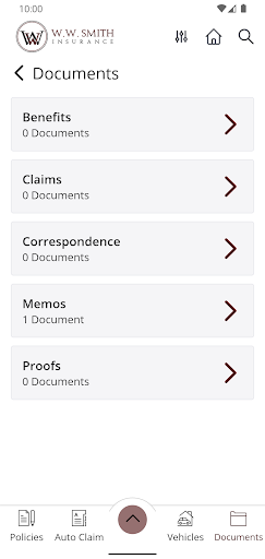 W.W. Smith Insurance Online Screen 3