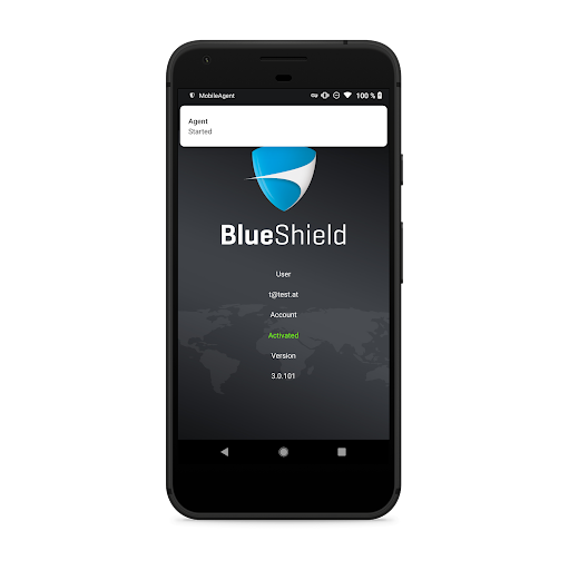 Blue Shield Umbrella Agent Screen 2