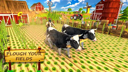 Village Bull Farming Simulator