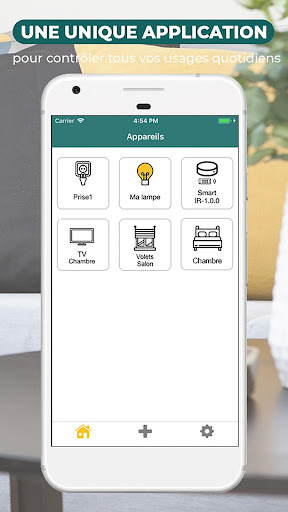 Android application JIB – Domotique Handicap, Auto screenshort