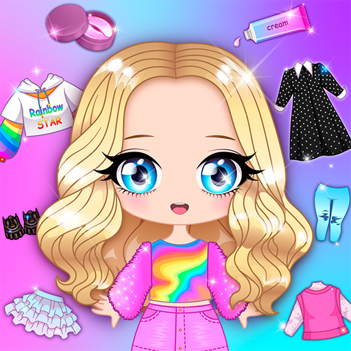 Chibi Dress Up Beauty Salon  Icon