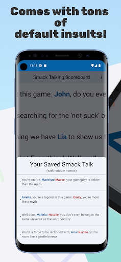 Smack Talking Scoreboard Screenshot 3 - AppWisp.com