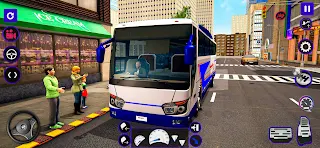 City Coach Bus Simulator 3D - Screenshot 1