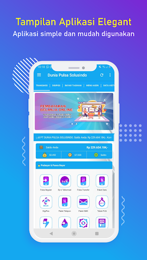 Dunia Pulsa Solusindo Screen 3