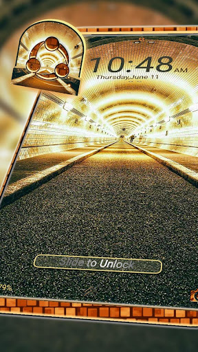 Tunnel Lights Launcher Theme Screen 3