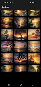 Sunset Amazing Art Wallpapers