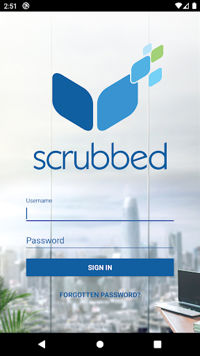 Android application Scrubbed screenshort