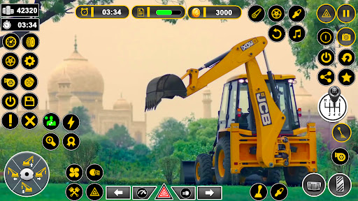 JCB Game 3D Road Construction Screen 3