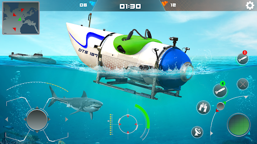 Captura de Pantalla 1 Submarine Titans Rescue Ship android