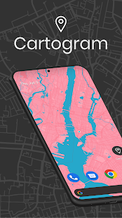 Cartograma - mapa Screenshot
