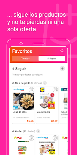 Screenshot of Folletos y ofertas de España