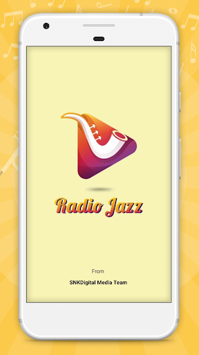 Android application Radio Jazz screenshort