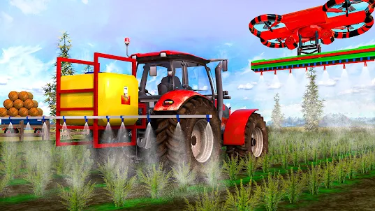 Farm Tractor Farming Games Sim