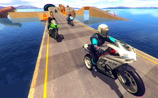 Motorcycle Challenge Ramp Bike - Screenshot 1