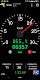 screenshot of GNSS speedometer