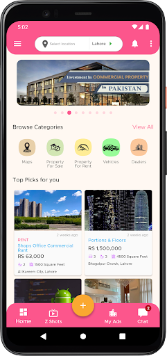 Zameen News Screen 2