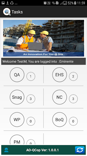 Android application QCop SD screenshort