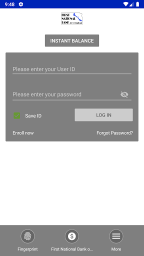 FNB of Kansas Mobile Screen 2