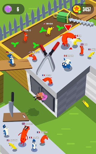 Sausage Wars.io скриншот 3