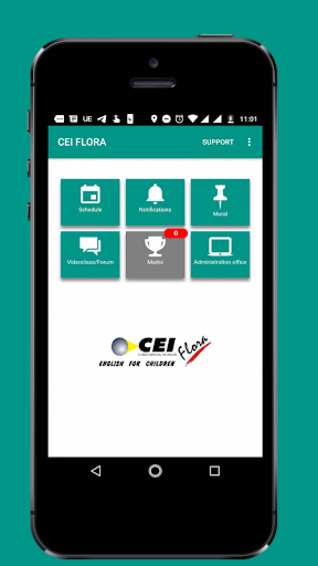 Android application CEI Flora screenshort