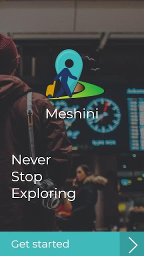 Android application Meshini Trips screenshort