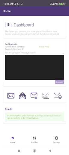 Android application Nimo Lite screenshort