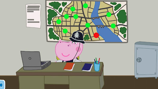 Policeman Hippo: Road traffic  screenshots 6