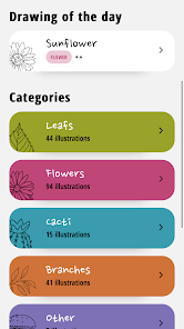 Captura 1 How to draw flowers and plants android