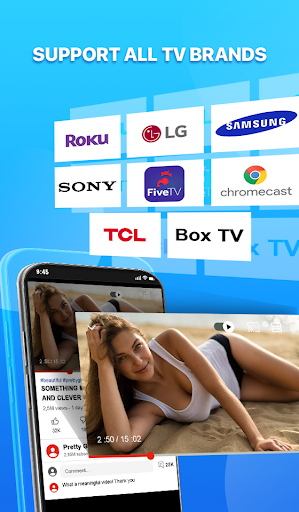 Cast to TV - Screen Mirroring Screen 2