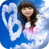 Clouds Photo Frame icon
