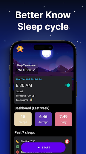 Screenshot of Sleep Tracker - Sleep Cycle