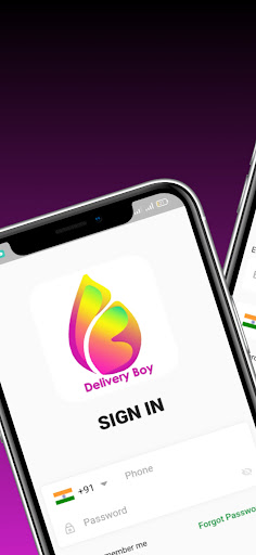 Android application Safari Delivery Partner screenshort
