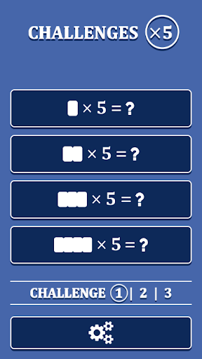Android application Multiply by 5 screenshort