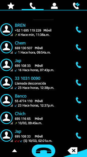 THEME SWIPE DIALER MIXER HOLO