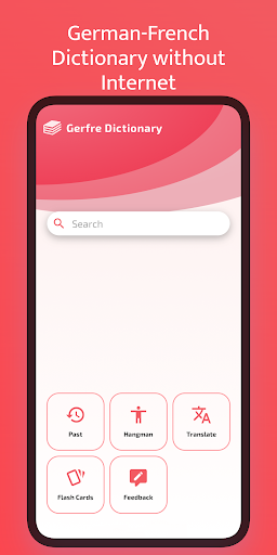 Android application Gerfre German to French screenshort