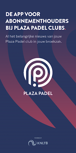 Android application Padel Plaza screenshort