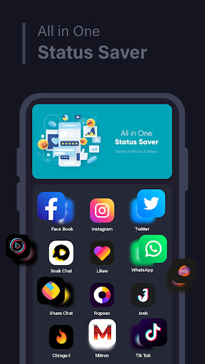 All in one Status Saver Screen 2