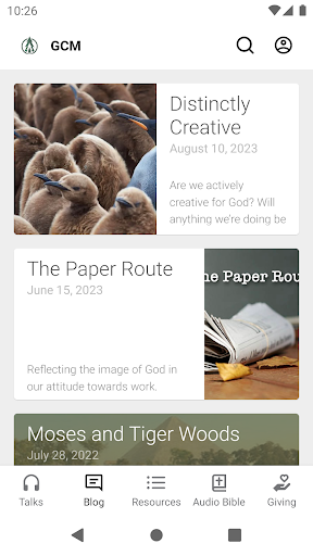 Growing Christians Ministries Screen 2