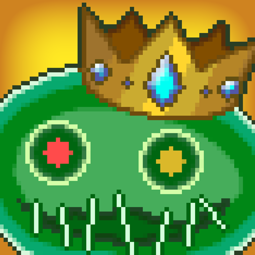 ボスがスライムだった件～ピクセル型放置RPG～ logo
