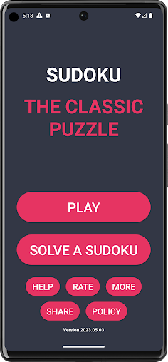 Sudoku Solver - Unbeatable AI - Screenshot 1