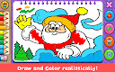 screenshot of Christmas Coloring Book