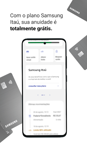 Cartão de crédito Samsung Itaú 4