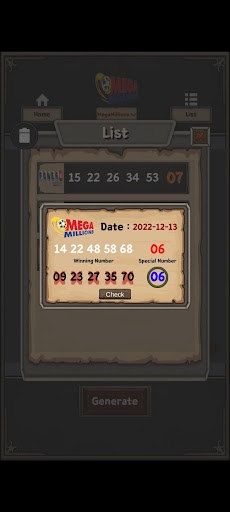 Phoenix Lottery Generator Screen 3