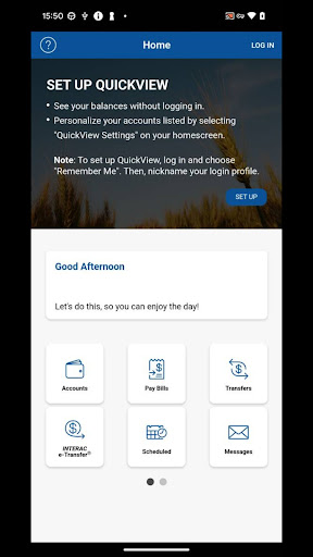 Android application Lafleche Credit Union App screenshort