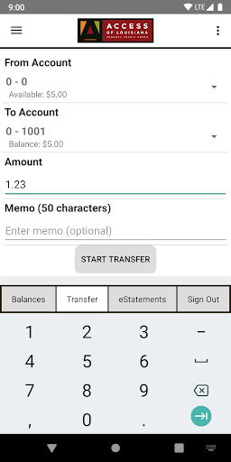 Access of Louisiana FCU Mobile Screenshot 4 - AppWisp.com