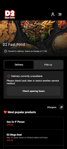 Vista previa de la aplicación
