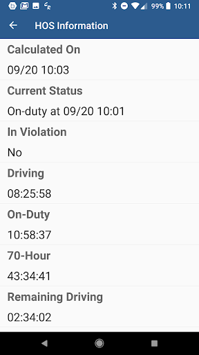 DriverTech Mobile Screen 2